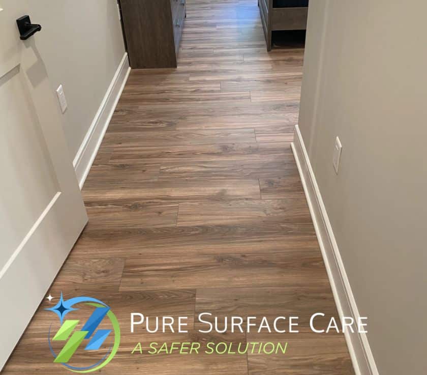 Quality laminate and luxury vinyl floor cleaning in Monmouth County NJ