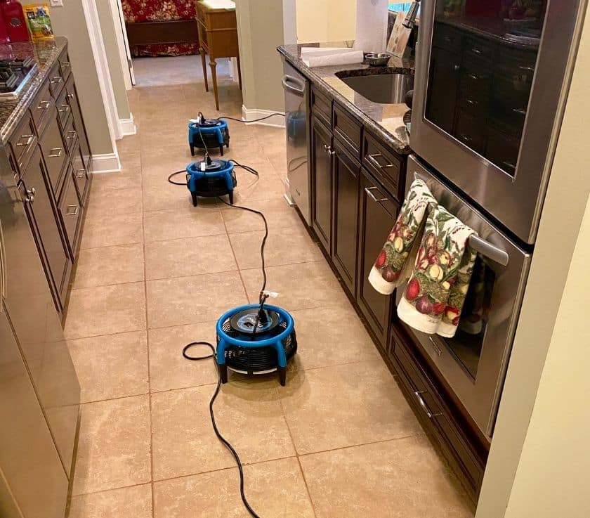 Tile and Grout Cleaning Steam Cleaning and Sealing in Monmouth County NJ- Kitchen Area