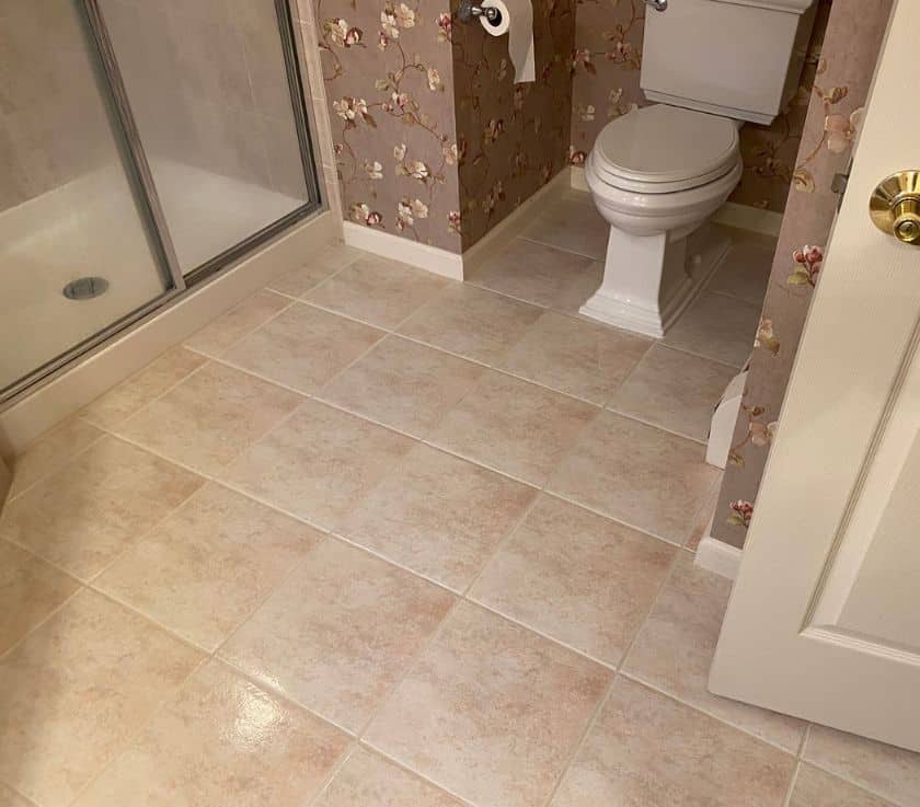 Tile and Grout Cleaning and Sealing in a Home in Monmouth County NJ